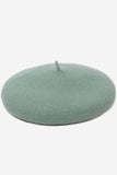 SOLID FUZZY BERET
