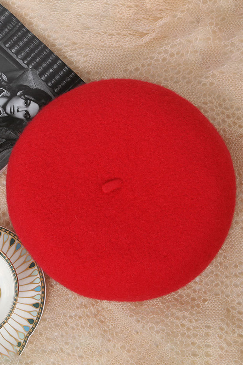 FASHION SOLID MINIMALIST BERET HAT