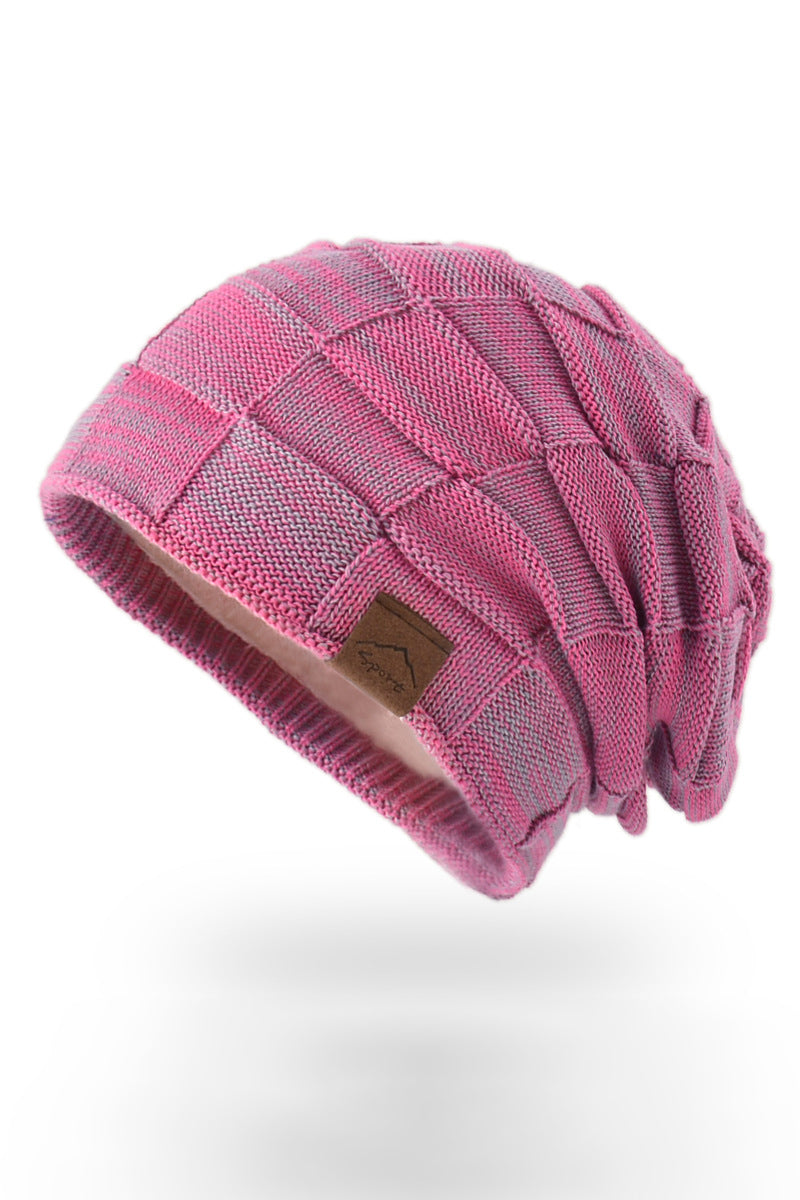 WOMEN SOLID KNIT HAT