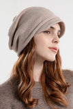 WOMEN WINTER FASHION WARM KNITTED HAT