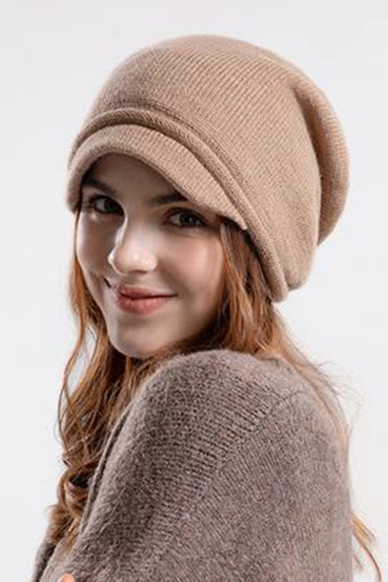 WOMEN WINTER FASHION WARM KNITTED HAT