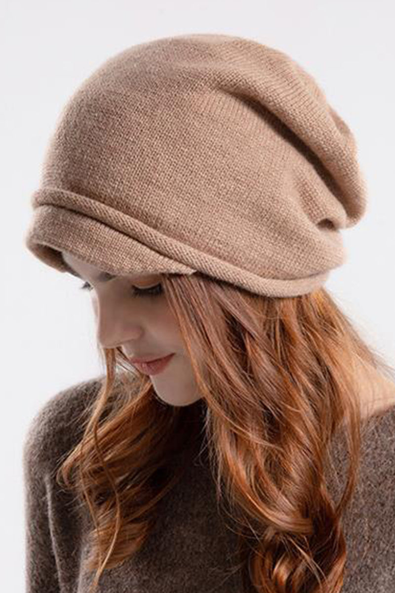 WOMEN WINTER FASHION WARM KNITTED HAT