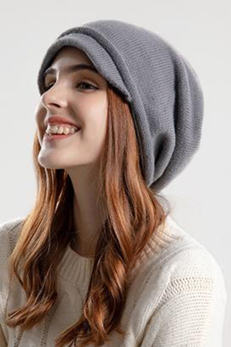 WOMEN WINTER FASHION WARM KNITTED HAT