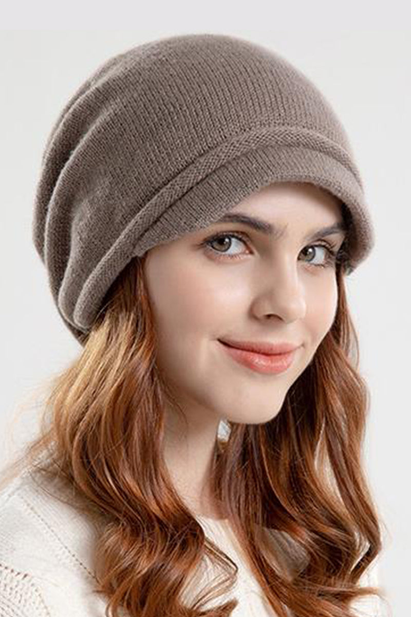 WOMEN WINTER FASHION WARM KNITTED HAT