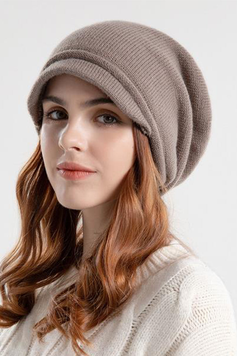 WOMEN WINTER FASHION WARM KNITTED HAT