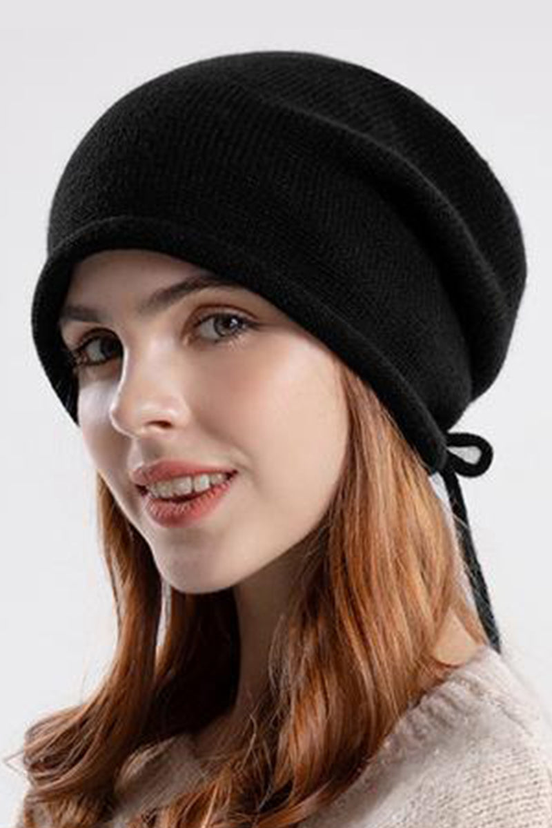 WOMEN WINTER CURLING KNITTED CAP