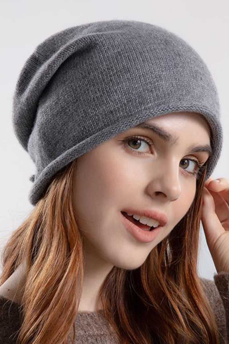 WOMEN WINTER CURLING KNITTED CAP