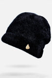 WOMEN SOLID COLOR KNITTED HAT
