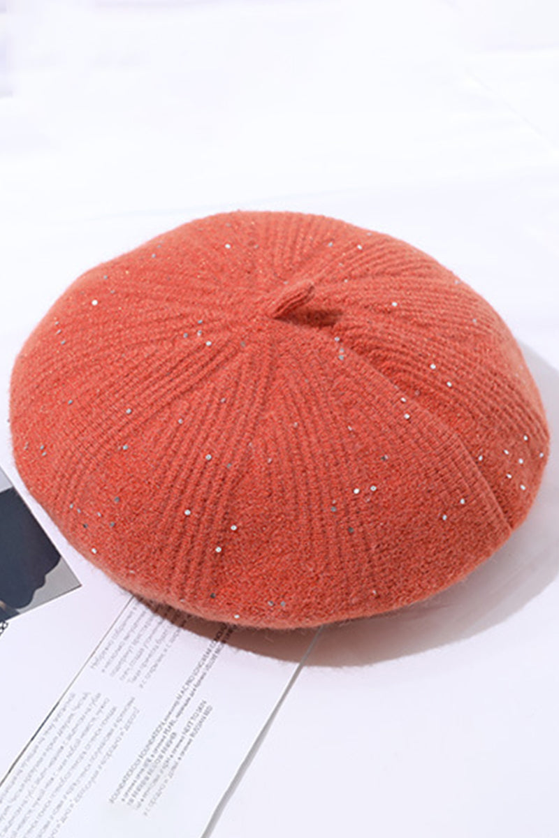 WOMEN SEQUINED BERET IN AUTUMN AND WINTER