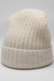 WOMEN WARM WOOL SOLID COLOR KNITTED HAT