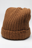 WOMEN WARM WOOL SOLID COLOR KNITTED HAT