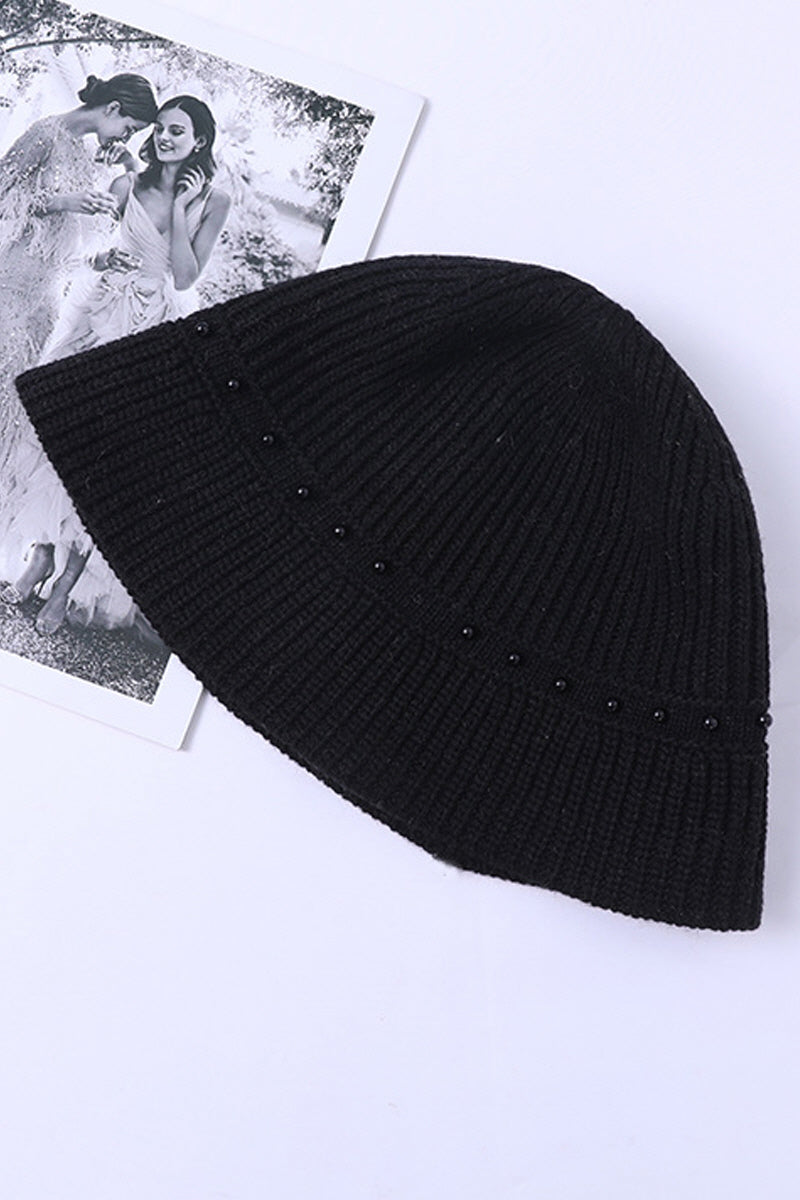 WOMEN FASHION WARM KNITTED WOOL BUCKET HAT