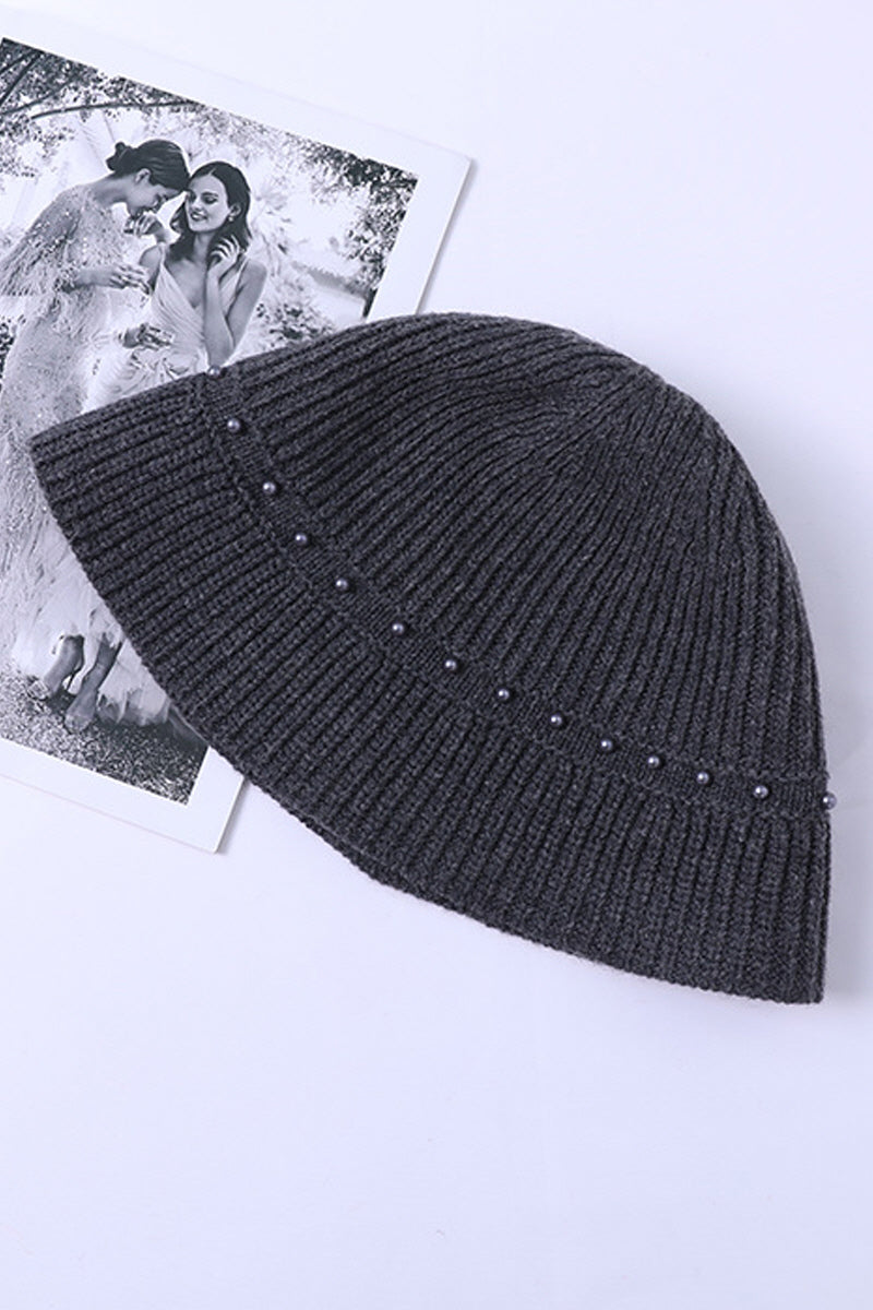 WOMEN FASHION WARM KNITTED WOOL BUCKET HAT