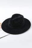 WOMEN WINTER RETRO JAZZ OPENWORK COWBOY HAT