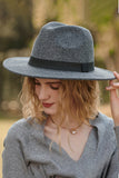 WOMEN PETRO WIDE BRIM FLOPPY PANAMA HAT