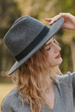 WOMEN PETRO WIDE BRIM FLOPPY PANAMA HAT