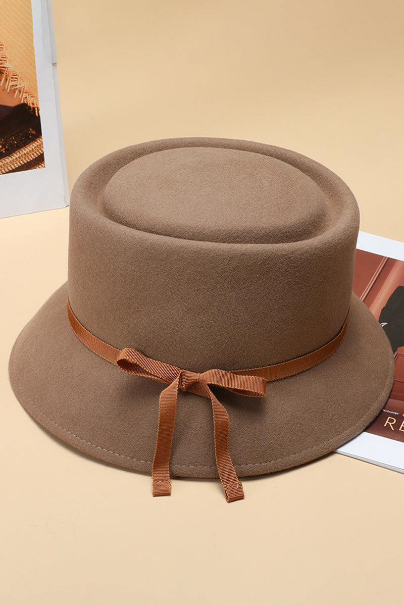 WOMEN FASHION WARM FELT HAT BUCKET HAT