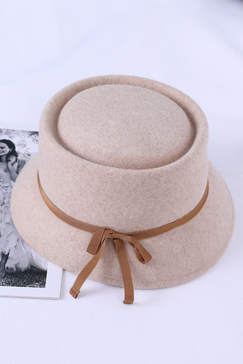 WOMEN FASHION WARM FELT HAT BUCKET HAT