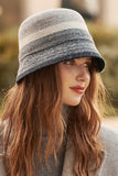 WOMEN RETRO LUXURY WARM FELT BUCKET HAT