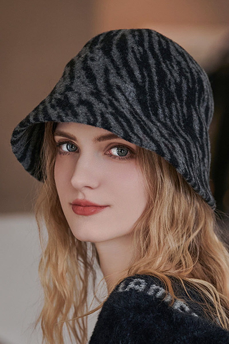 WOMEN FASHION WARM MULTI COLOR BUCKET HAT