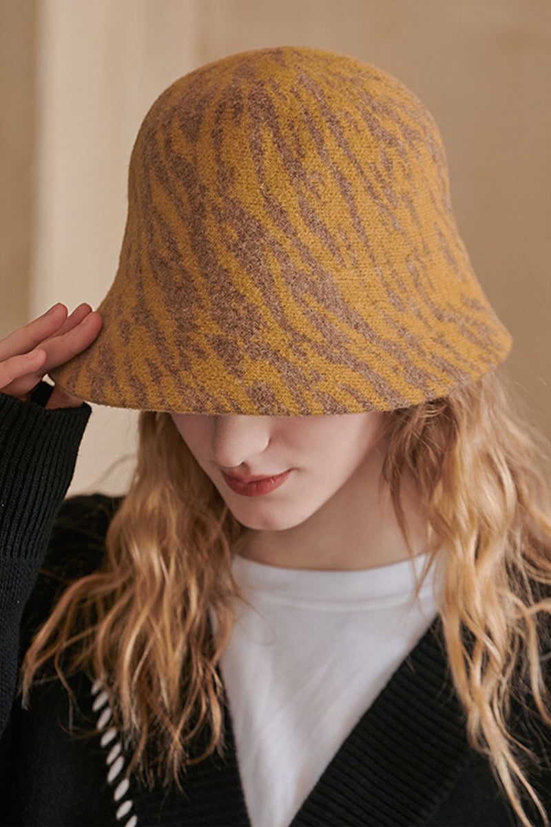 WOMEN FASHION WARM MULTI COLOR BUCKET HAT