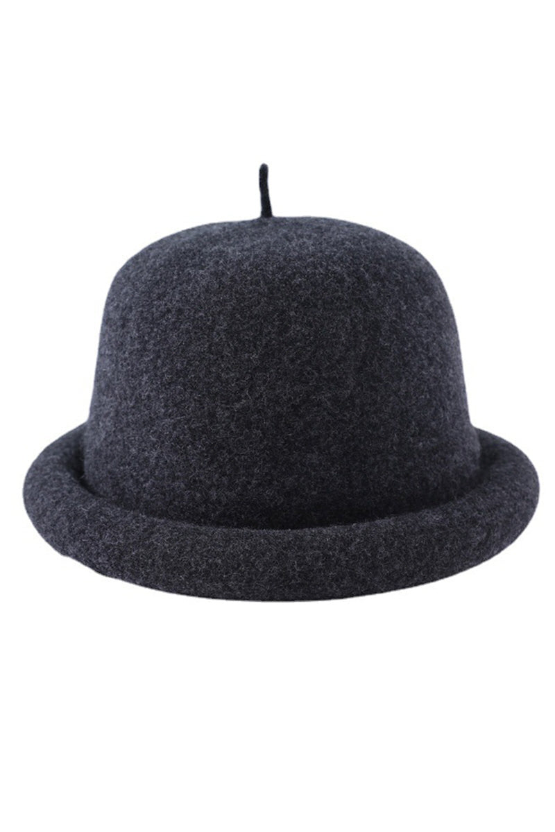 WOMEN FASHION SWEET CURLING BUCKET HAT