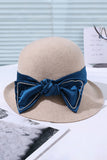 WOMEN WINTER BUCKET HAT FELT FEDORA HAT