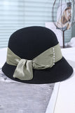 WOMEN RETRO FASHION FELT HAT BUCKET HAT