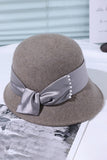 WOMEN RETRO FASHION FELT HAT BUCKET HAT