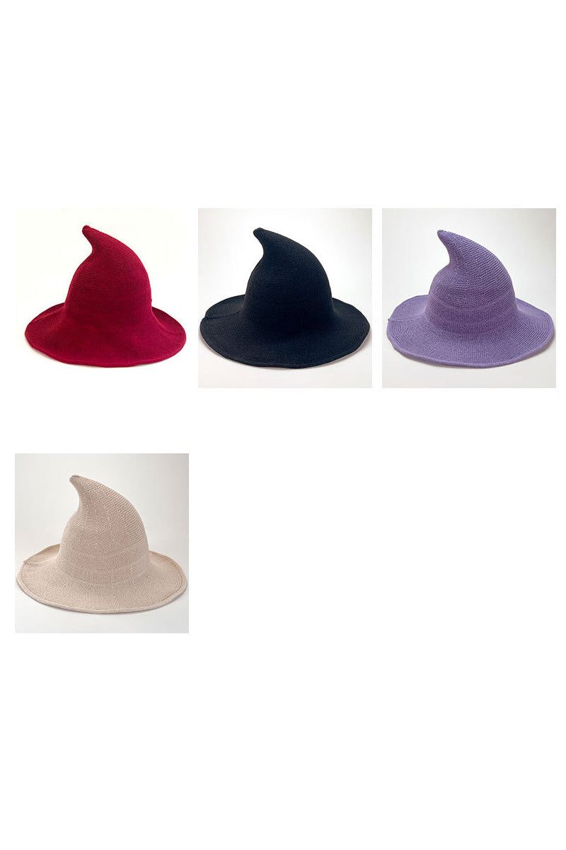 WOMEN SPIRE KNITTED CAP FOR HALLOWEEN PARTY DECOR