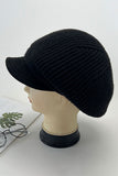 WOMEN AUTUMN AND WINTER KNITTED BERET NEWSBOY HAT