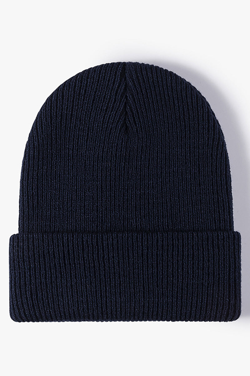 WOMEN WINTER KNIT CUFFED BEANIE SOFT WARM