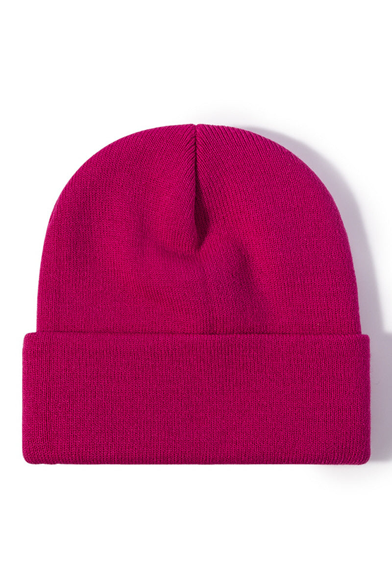 WOMEN WARM KNIT HAT IN AUTUMN AND WINTER