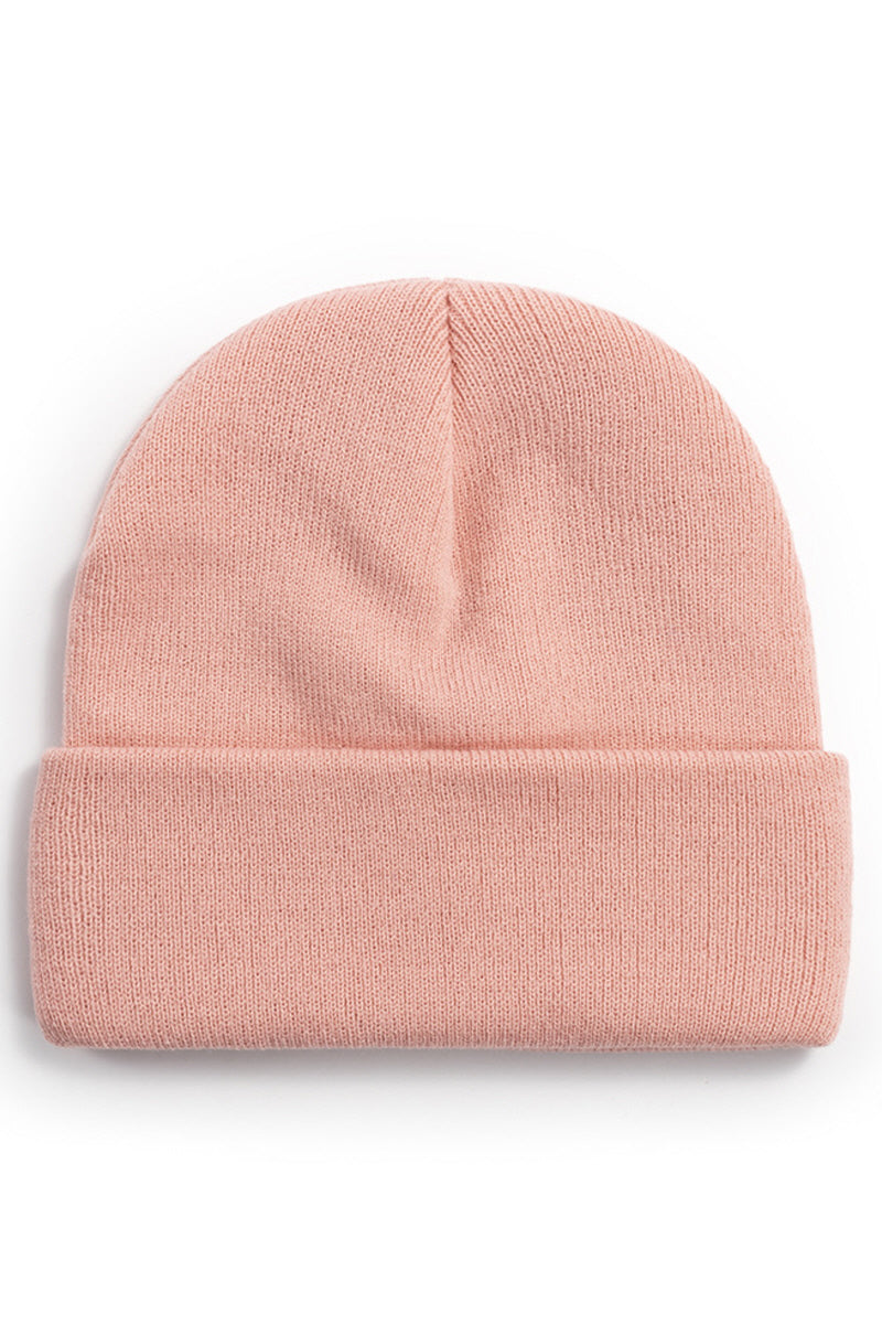 WOMEN WARM KNIT HAT IN AUTUMN AND WINTER
