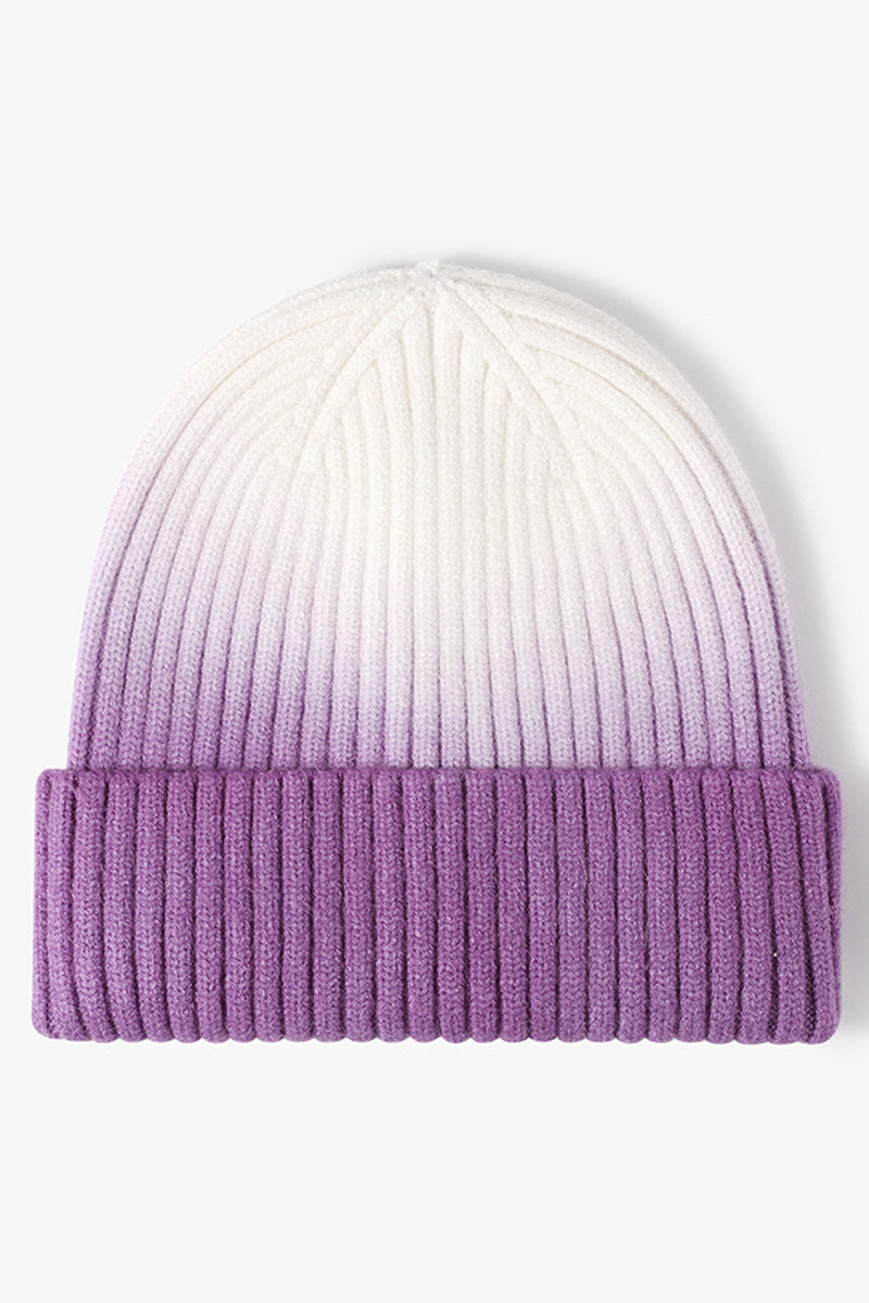 WOMEN WARM GRADIENT KNITTED HAT