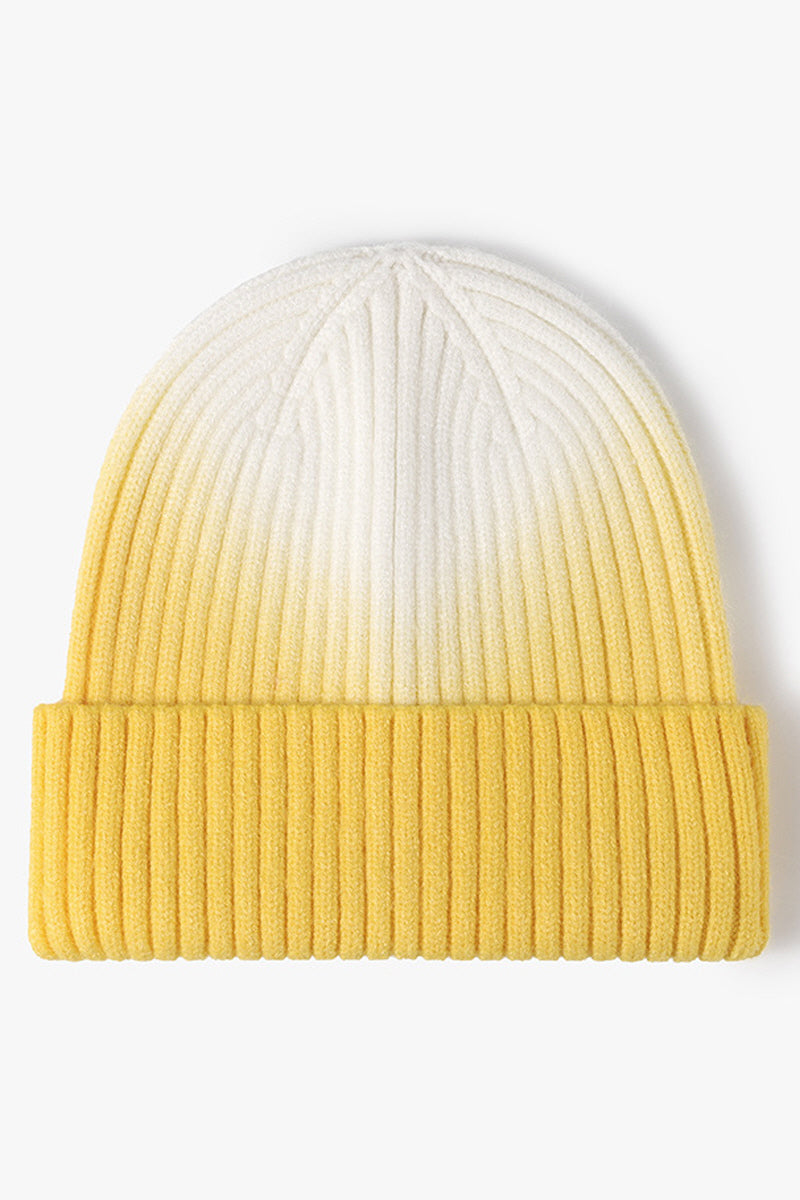 WOMEN WARM GRADIENT KNITTED HAT