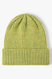 WOMEN SIMPLE THICK JACQUARD KNITTED THREAD CAP