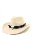 WOMEN WESTERN COWBOY COWGIRL HATS WITH WIDE BELT