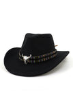 WOMEN WESTERN COWBOY COWGIRL HATS WITH WIDE BELT