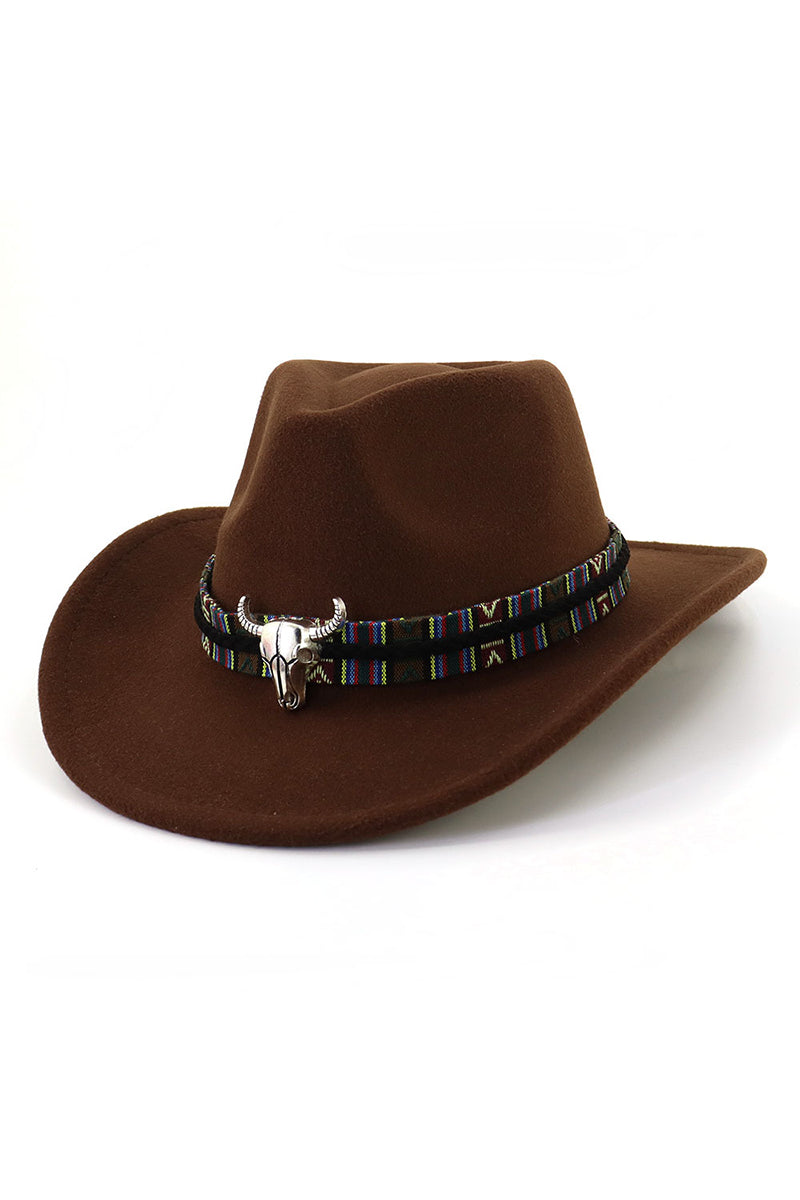 WOMEN WESTERN COWBOY COWGIRL HATS WITH WIDE BELT