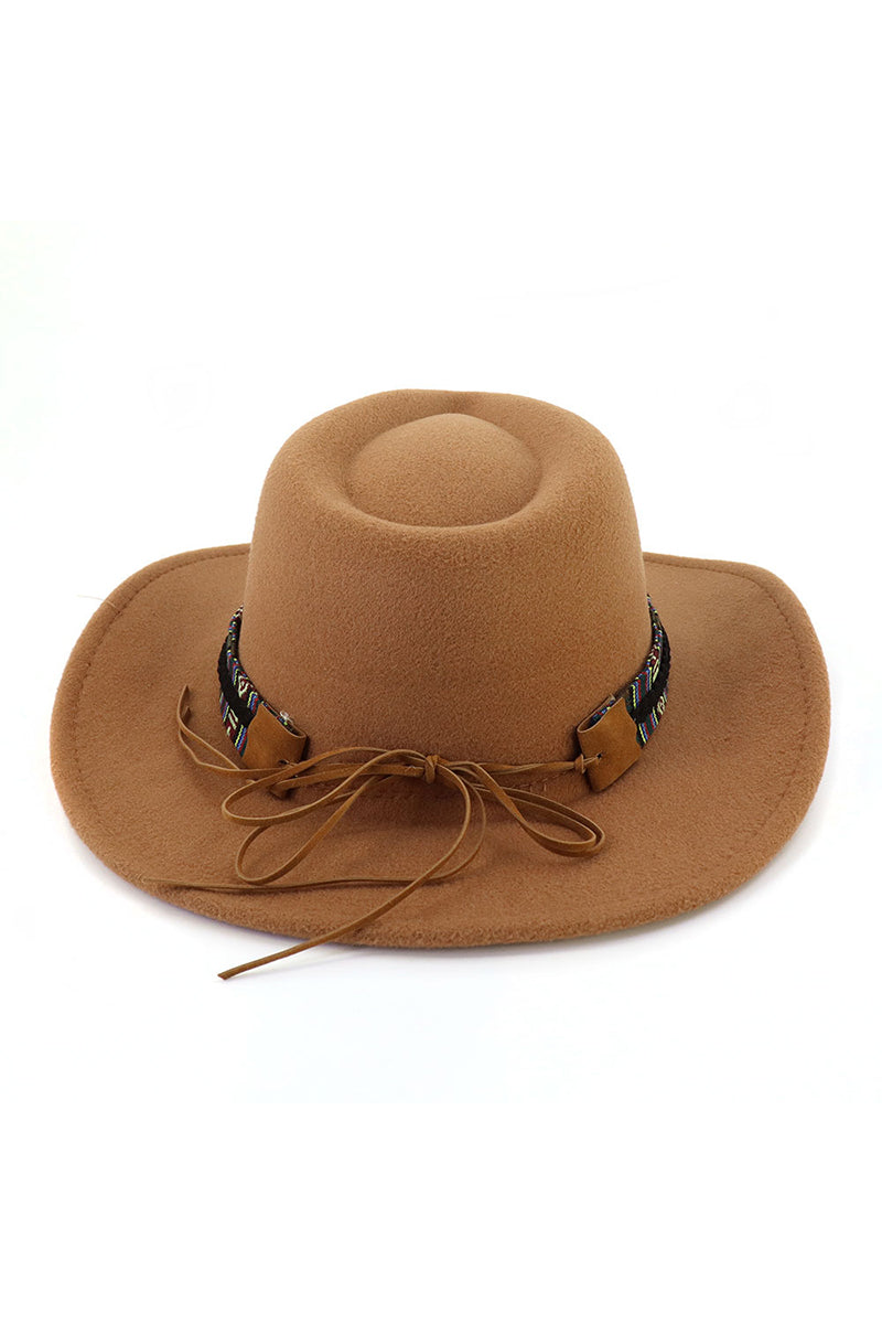 WOMEN WESTERN COWBOY COWGIRL HATS WITH WIDE BELT