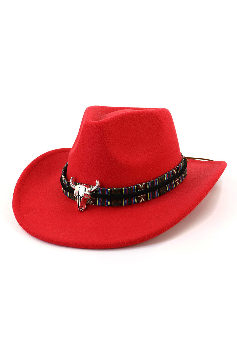 WOMEN WESTERN COWBOY COWGIRL HATS WITH WIDE BELT