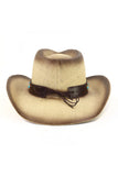 WOMEN WESTERN COWBOY JAZZ STRAW HAT