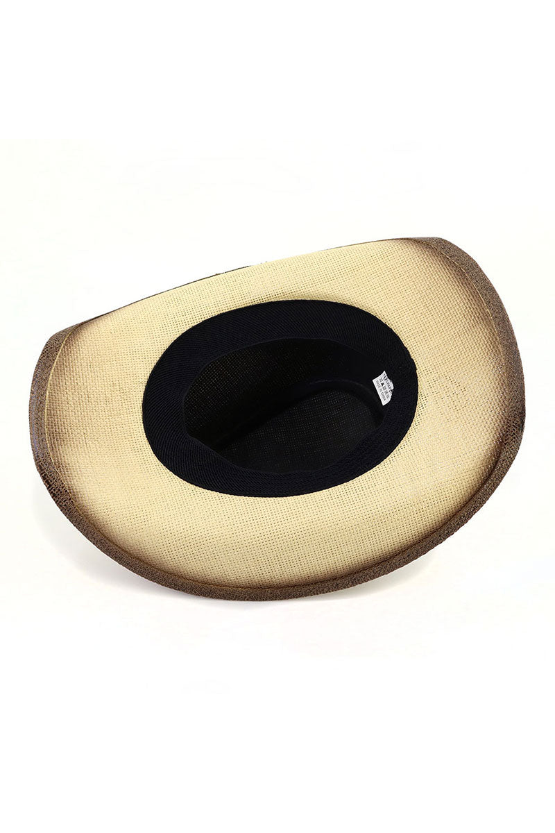 WOMEN WESTERN COWBOY JAZZ STRAW HAT