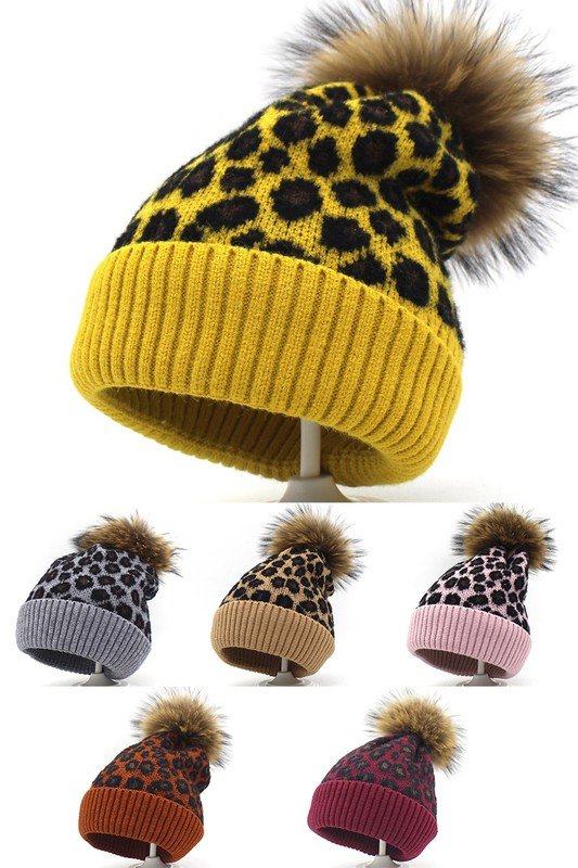 TRENDY LEOPARD FASHION BEANIE