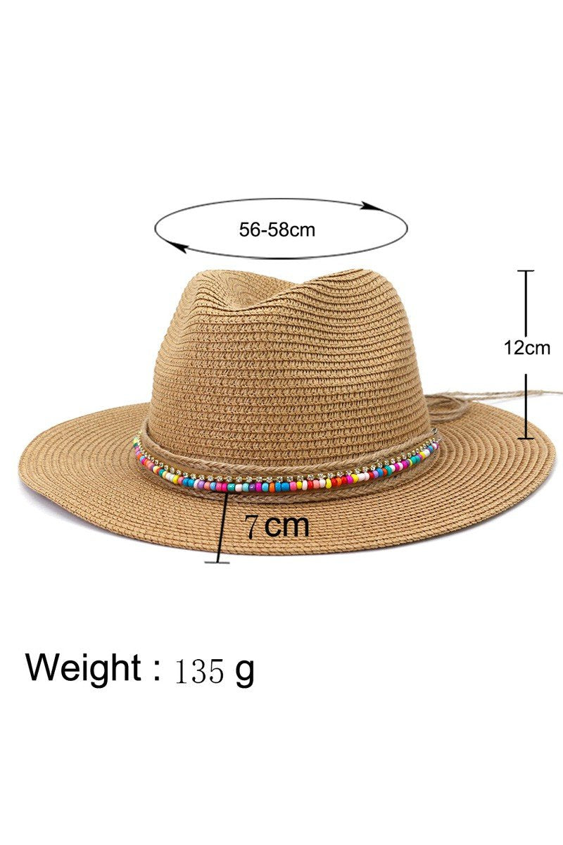 WOMEN NEW OUTDOOR FASHION PANAMA HAT