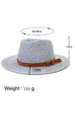 CASUAL FASHION DANDY WOMAN PANAMA HAT