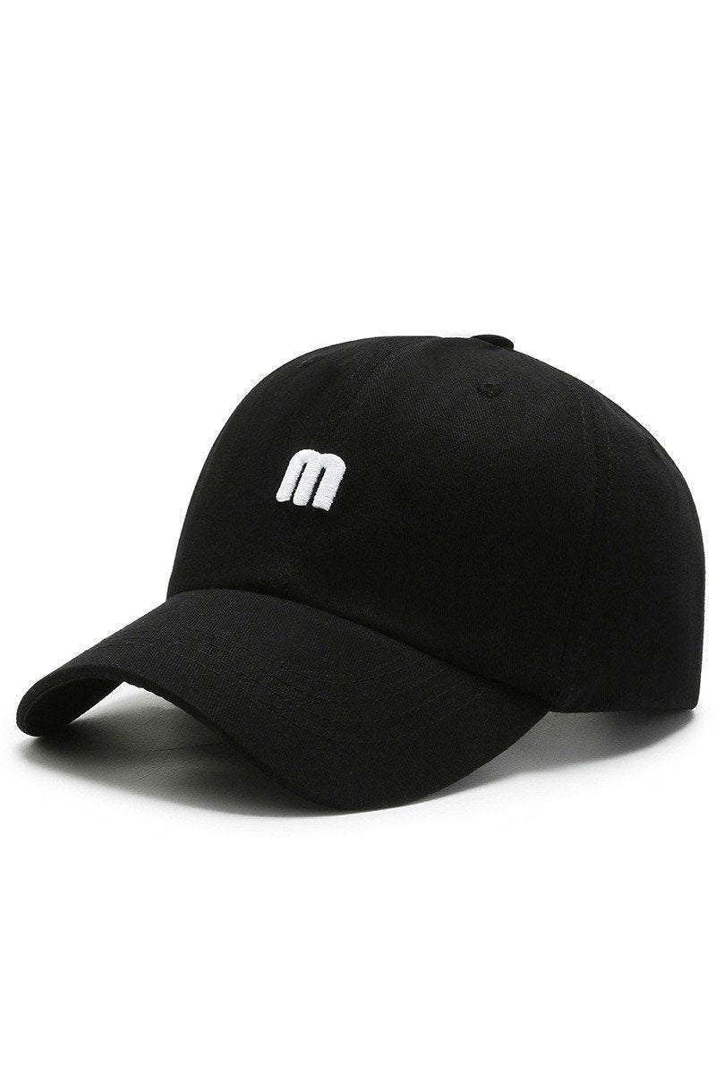 CASUAL TREND EMBROIDERY SUNSHADE BASEBALL CAP