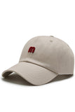 CASUAL TREND EMBROIDERY SUNSHADE BASEBALL CAP