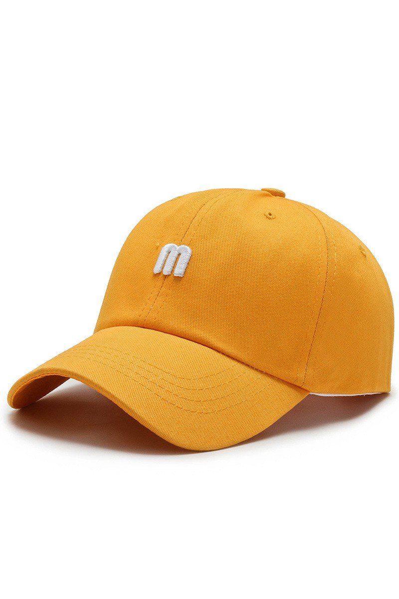 CASUAL TREND EMBROIDERY SUNSHADE BASEBALL CAP